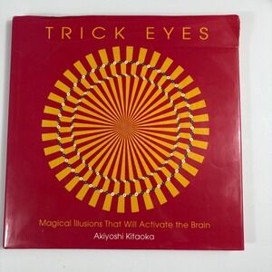 Trick Eyes Optical Illusions‎ Book Akiyoshi Kitaoka 3D Visual Art